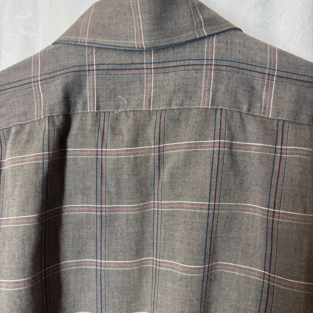 Vintage Men's Arrow Dover Chevella Plaid Shirt - Picture 4 of 7